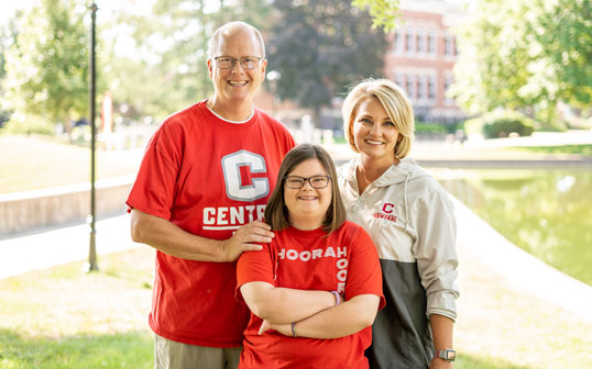 Students at Central College